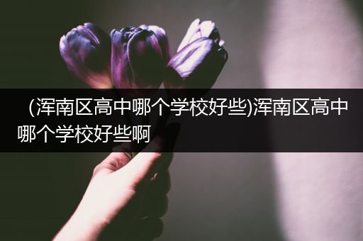 （浑南区高中哪个学校好些)浑南区高中哪个学校好些啊