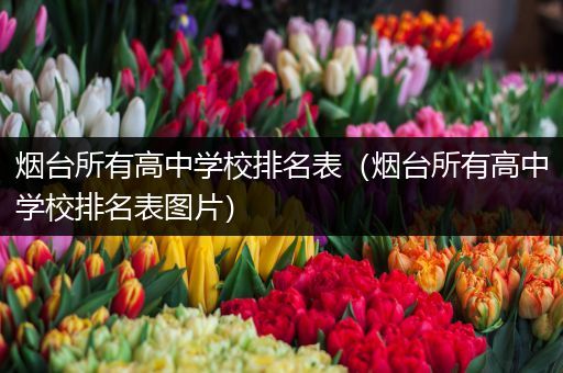 烟台所有高中学校排名表（烟台所有高中学校排名表图片）