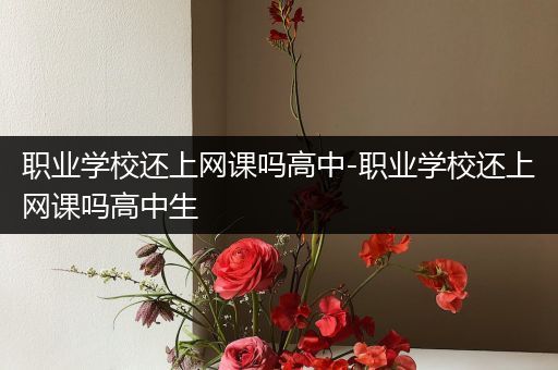 职业学校还上网课吗高中-职业学校还上网课吗高中生