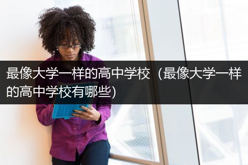 最像大学一样的高中学校（最像大学一样的高中学校有哪些）