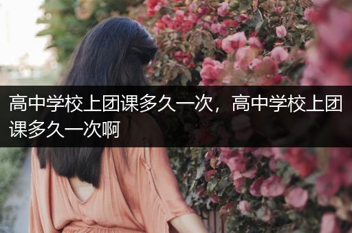 高中学校上团课多久一次，高中学校上团课多久一次啊
