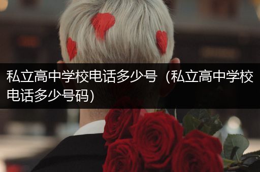 私立高中学校电话多少号（私立高中学校电话多少号码）