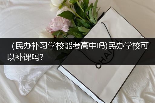 （民办补习学校能考高中吗)民办学校可以补课吗?