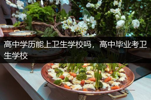 高中学历能上卫生学校吗，高中毕业考卫生学校