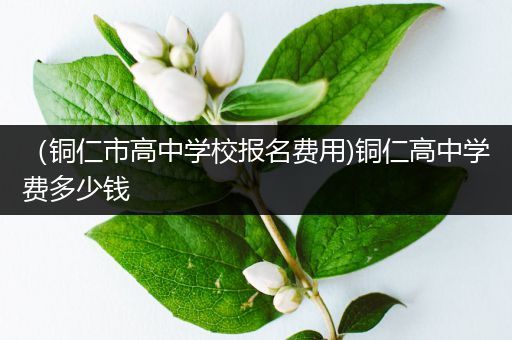 （铜仁市高中学校报名费用)铜仁高中学费多少钱