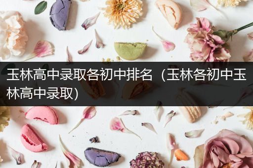 玉林高中录取各初中排名（玉林各初中玉林高中录取）