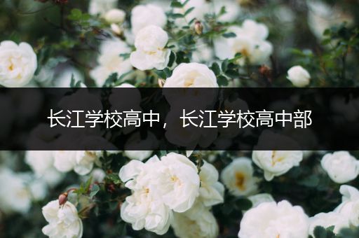 长江学校高中，长江学校高中部