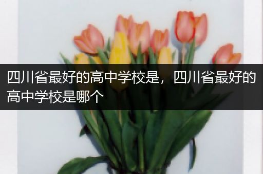四川省最好的高中学校是，四川省最好的高中学校是哪个