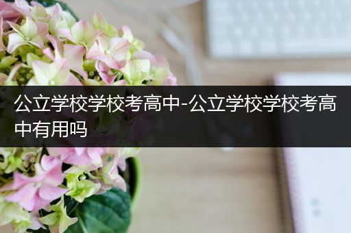 公立学校学校考高中-公立学校学校考高中有用吗