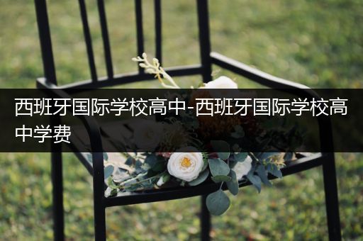 西班牙国际学校高中-西班牙国际学校高中学费