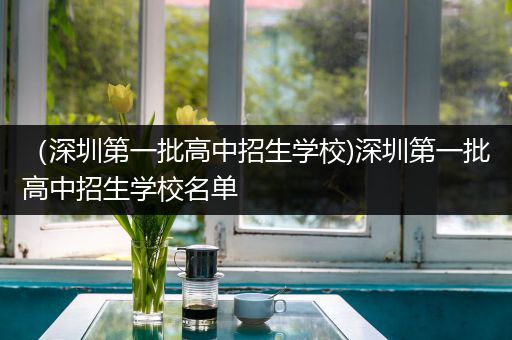 （深圳第一批高中招生学校)深圳第一批高中招生学校名单