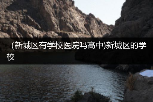 （新城区有学校医院吗高中)新城区的学校