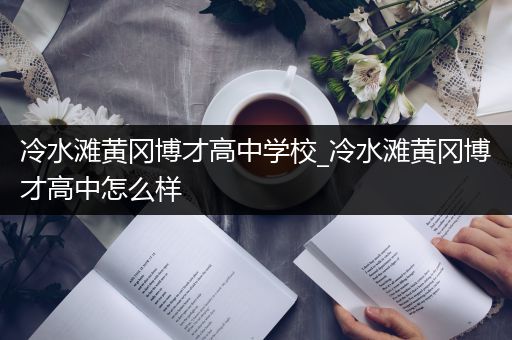 冷水滩黄冈博才高中学校_冷水滩黄冈博才高中怎么样