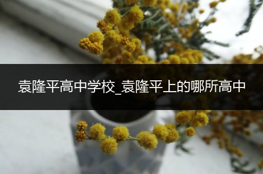 袁隆平高中学校_袁隆平上的哪所高中