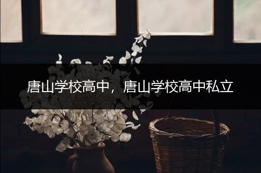 唐山学校高中，唐山学校高中私立