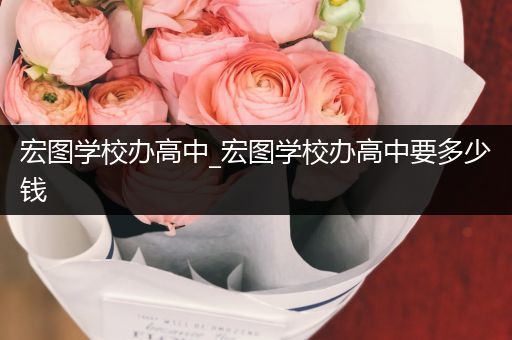 宏图学校办高中_宏图学校办高中要多少钱