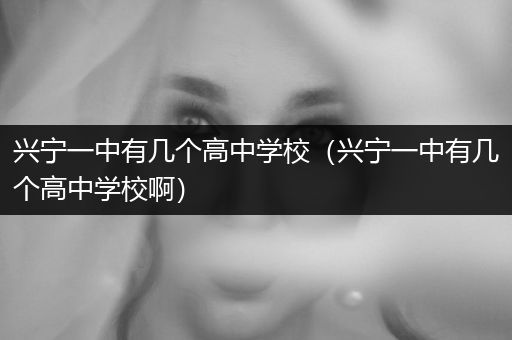 兴宁一中有几个高中学校（兴宁一中有几个高中学校啊）