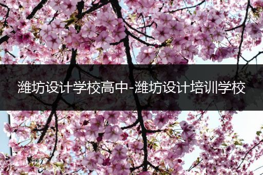 潍坊设计学校高中-潍坊设计培训学校