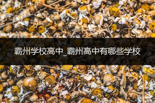 霸州学校高中_霸州高中有哪些学校