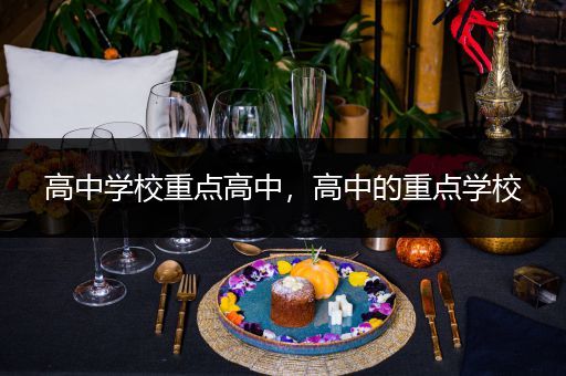高中学校重点高中，高中的重点学校