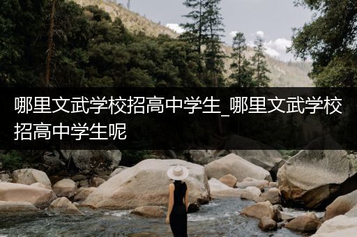 哪里文武学校招高中学生_哪里文武学校招高中学生呢
