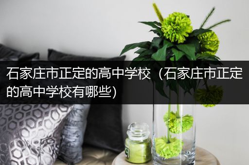 石家庄市正定的高中学校（石家庄市正定的高中学校有哪些）