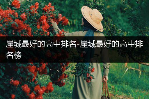 崖城最好的高中排名-崖城最好的高中排名榜