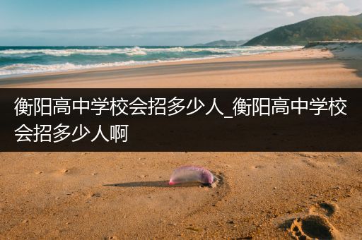 衡阳高中学校会招多少人_衡阳高中学校会招多少人啊