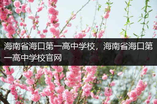 海南省海口第一高中学校，海南省海口第一高中学校官网