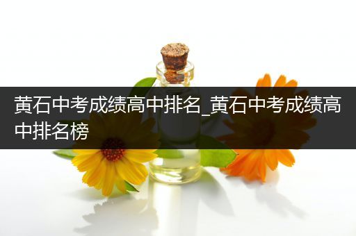 黄石中考成绩高中排名_黄石中考成绩高中排名榜