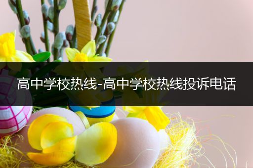 高中学校热线-高中学校热线投诉电话