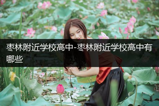 枣林附近学校高中-枣林附近学校高中有哪些