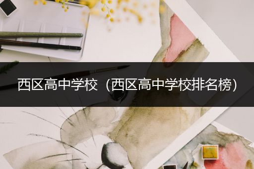 西区高中学校（西区高中学校排名榜）