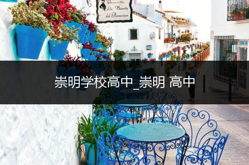 崇明学校高中_崇明 高中