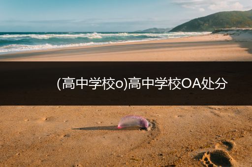 （高中学校o)高中学校OA处分