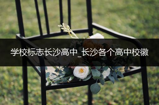 学校标志长沙高中_长沙各个高中校徽