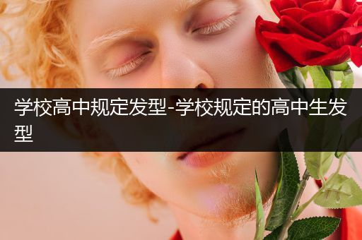学校高中规定发型-学校规定的高中生发型