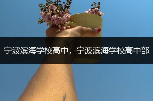 宁波滨海学校高中，宁波滨海学校高中部
