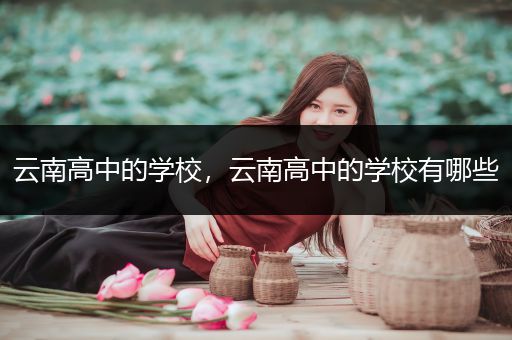 云南高中的学校，云南高中的学校有哪些